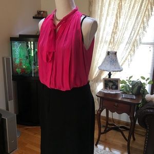 Worthington hot pink top